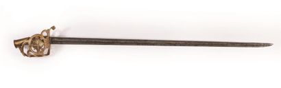 null Sabre de mousquetaire gris, modèle 1816.

Lame à pans de 91 cm, marquage sur...