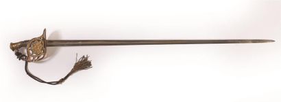 null Sabre des Cent gardes, Napoléon III.

Lame droite de 94 cm. Garde en bronze...