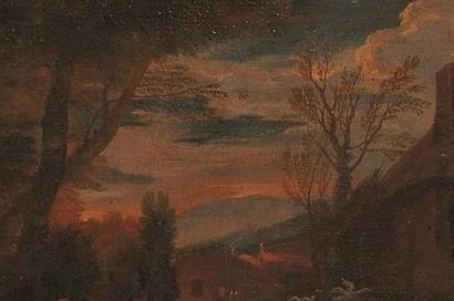 null Attribué à Carlo Antonio TAVELLA (1668-1738)

Scène pastorale dans un paysage...