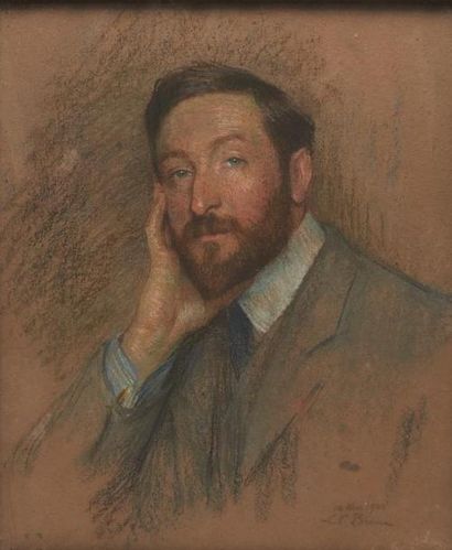 null Marie-Louise BRESLAU (1856-1927)

Portrait d'homme.

Pastel sur papier.

Signé...