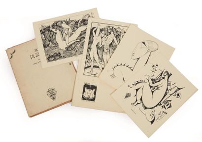 null AMADEO DE SOUZA CARDOSO (1887-1918).

XX dessins.

Paris, s.n., s.d. (Société...