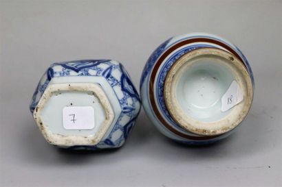 null Deux vases en porcelaine bleu blanc

Chine, dynastie Qing, époque Kangxi (1662-1722)

Le...
