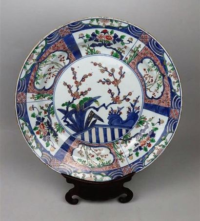 null Plat en porcelaine famille verte et Imari chinois

Chine, dynastie Qing, époque...