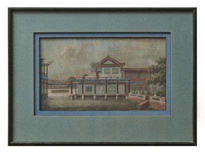 null Deux peintures à l'encre et couleur sur papier, école de Canton

Chine, dynastie...