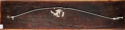 null Panneau en bois sculpté et doré 

Chine, Ningbo, XIXème siècle

Rectangulaire,...