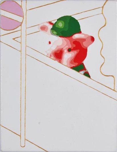 null HIROSHI KOBAYASHI (né en 1967)

No peeping mini

Huile sur toile

18 X 14 cm

Porte...