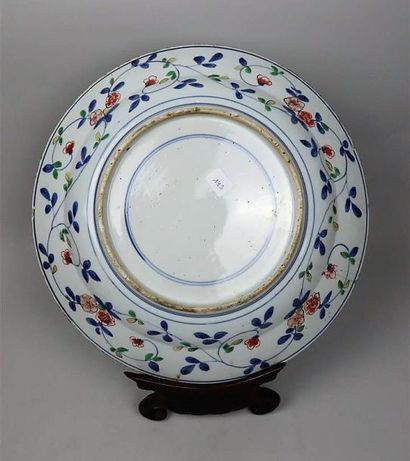 null CHINE, dynastie Qing, époque Kangxi (1662-1722)

Plat en porcelaine famille...