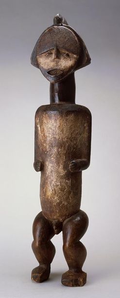 null AMBETE ( Gabon - République du Congo). _x000D_

Statue de reliquaire masculine...