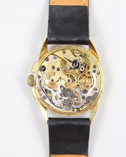 null UNIVERSAL GENEVE, années 1930.

Montre chronographe d'homme Compur, le boitier...
