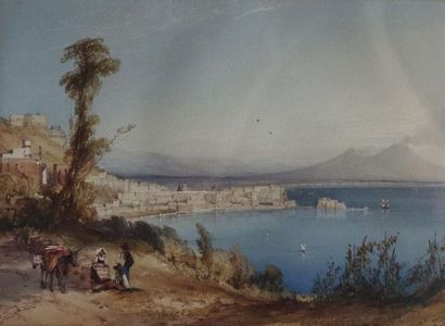 William CALLOW (1812-1908).

La baie de Naples.		

Aquarelle...