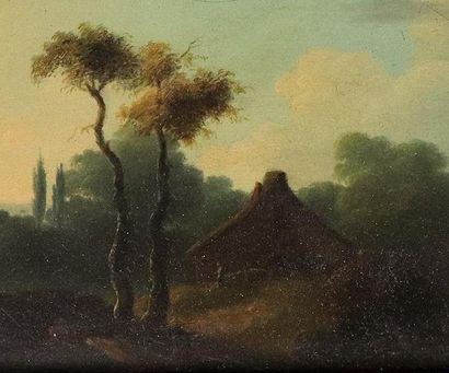 null Ecole française du XIXème siècle.

Paysage.

Huile sur panneau.

H_23,5 L_33,5...