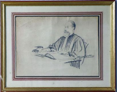 null René AUBERT (1894-1977).

Monsieur Adrien, président du tribunal de commerce...