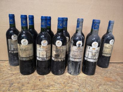 12 bouteilles BORDEAUX ROUGE Château L'HOSTE-BLANC...