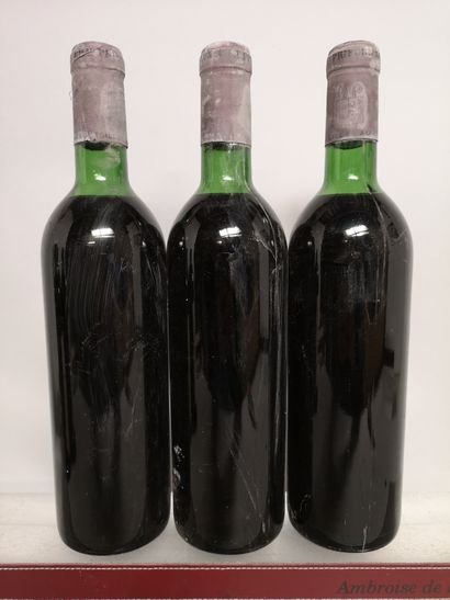 3 bouteilles Château PRIEURE LICHINE - 4e...