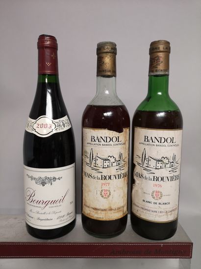 3 bouteilles VINS DIVERS FRANCE A VENDRE...