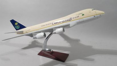 null Maquette de Boeing 747 de la Compagnie SAUDI ARABIAN. Vers 1970/1980. (Restaurations)...