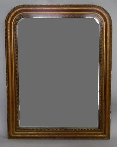 null Miroir cadre en bois doré 80 x 62