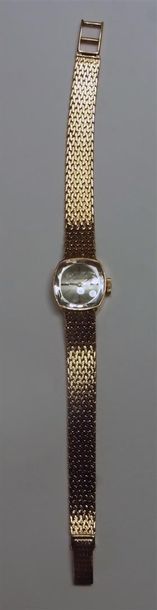 null JAEGER-LECOULTRE - Ladies' BRACELET WATCH in 18 K (750/oo) yellow gold, the...