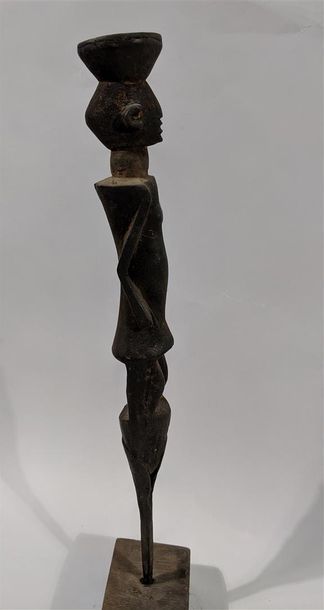 null Statuette d'autel de l'ethnie Chamba, appelée kundul, région nord Bénoué au...