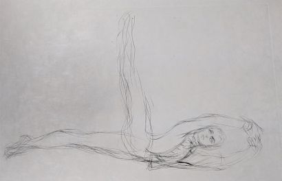 null ILSE VOIGT (1905-1987) "Nureyev". Paris, Galerie de l'avenue, 1973. Un portefeuille...