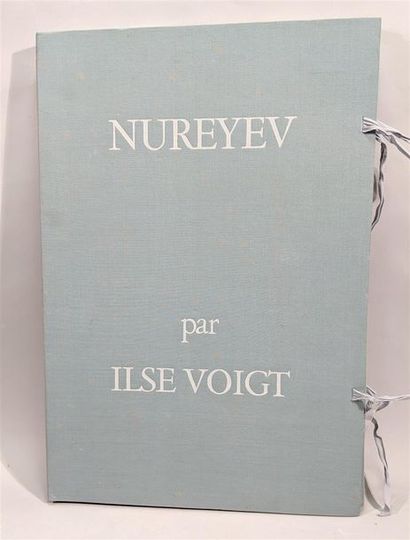 null ILSE VOIGT (1905-1987) "Nureyev". Paris, Galerie de l'avenue, 1973. An in-folio...