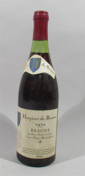 null 1 bouteille de Hospices de Beaune cuvée Dames Hospitalières 1972 