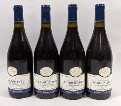 null 4 bouteilles de Vosnes-Romanée 2010 - René Tardi propriétaire. 