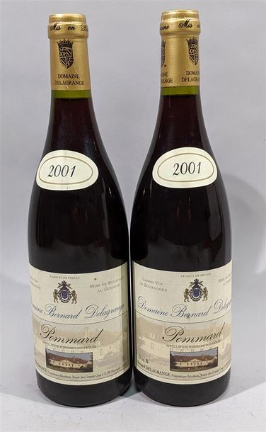 null 2 bouteilles de Pommard 2001 - Domaine Bernard Delagrange. 