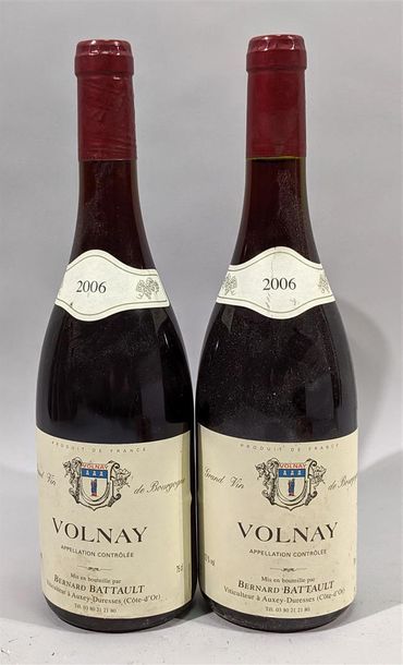 null 2 bouteilles de Volnay 2006 - Bernard Battault propriétaire 