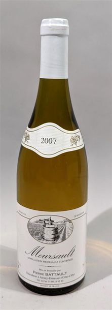 null 1 bouteille de Meursault blanc - Pierre Battault viticulteur 