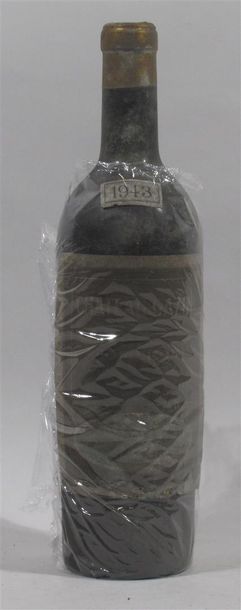 null 1 bouteille de CHATEAU GAZIN POMEROL - 1943 (basse épaule) 