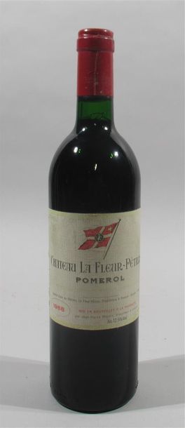 null 1 bouteille de chateau La Fleur-Petrus, Pomerol 1988, Jean-Pierre Moueix viticulteur....