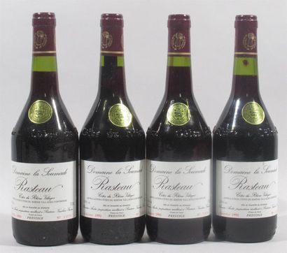 null 4 bouteilles de RASTEAU domaine la SOUMADE - 1990 