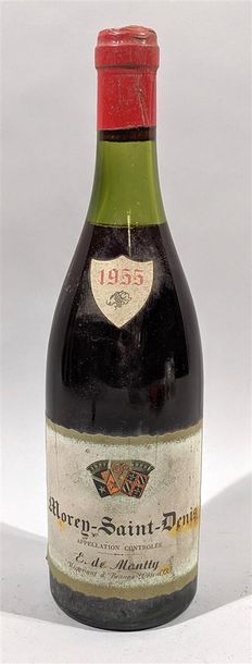null 1 bouteille de MOREY SAINT DENIS 1955 - E. DE MONTTY négociant 