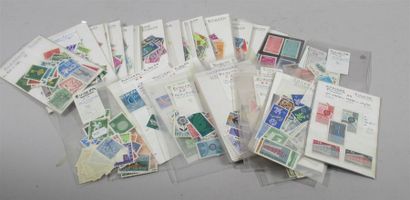 null COLLECTION DE TIMBRES Europa non oblitérés et sans charnière (côte plus de 1500...