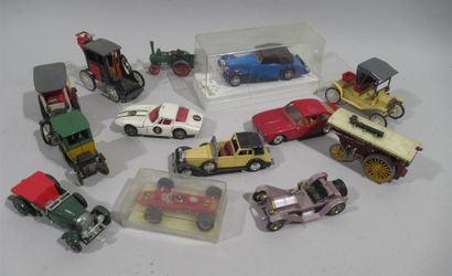 null Collection de petites voitures dont SOLIDO, RAMI et divers
