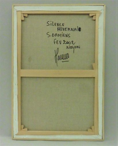 null Serge DAMIENS (25 décembre 1954)
« Silence Hivernal »
Huile sur toile signée...