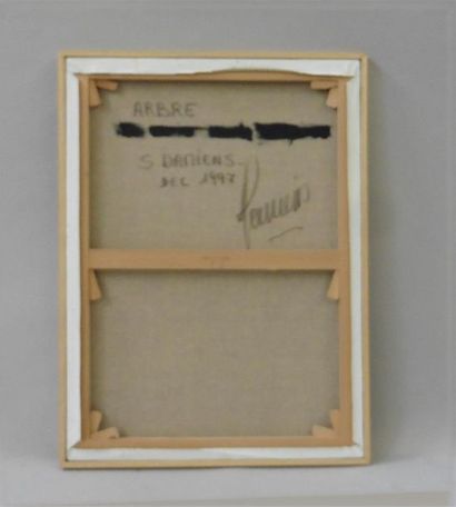 null Serge DAMIENS (25 décembre 1954)
« Arbre »
Huile sur toile signée en bas à droite,...