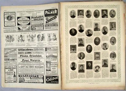 null LOT DE REVUES "L'illustration" année 1916., au total 49 revues, du n°3800 à...