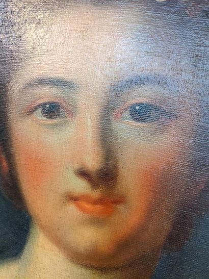 null Ecole française du XVIIIe siècle, suiveur de Jean-Marc NATTIER 
« Portrait présumé...