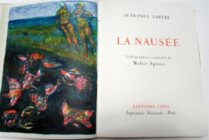 null SARTRE (Jean-Paul) - OEuvre romanesque - Paris, Lidis, imprimerie nationale,...