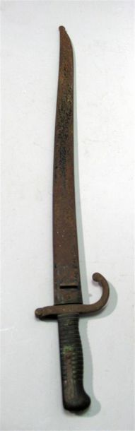 null Baïonnette fusil CHASSEPOT, modèle 1866, postérieur à l'Empire, Manufacture...