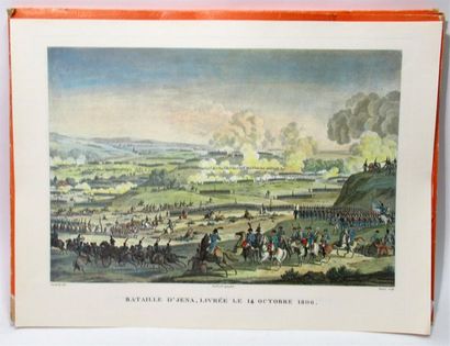 null Carle VERNET (d'après) "Napoléon - Recueil de 24 gravures en couleur illustrant...