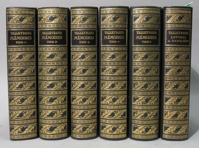 null LIVRES
Editions Jean de Bonnot : Les Mémoires et Lettres de Talleyrand (6 v...