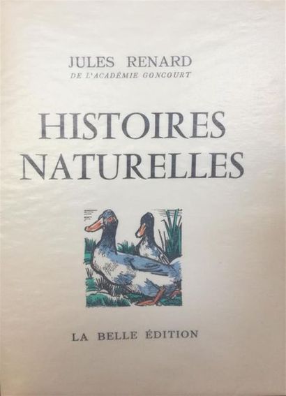 null RENARD. 6 vol. petit in-4 borchés sous coffret.Paris, La Belle Edition (vers...