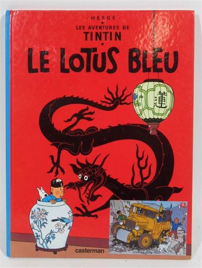 null Tintin "Le Lotus bleu" édition du 60e anniversaire de la Croisière Citroën de...