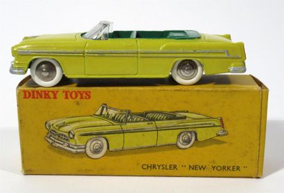 null DINKY TOYS FRANCAIS
Chrysler New Yorker, jaune intérieur vert*, réf : 24 A (petit...