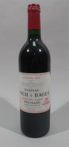 null 1 bouteille de chateau Lynch Bages, Pauillac 1994, A. CAZES Propriétaire.