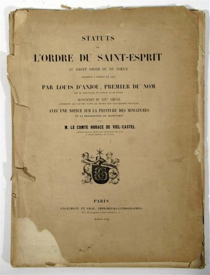 null Viel-Castel, Horace de ; D'Anjou, Louis [Editor] 
Notice sur la peinture des...
