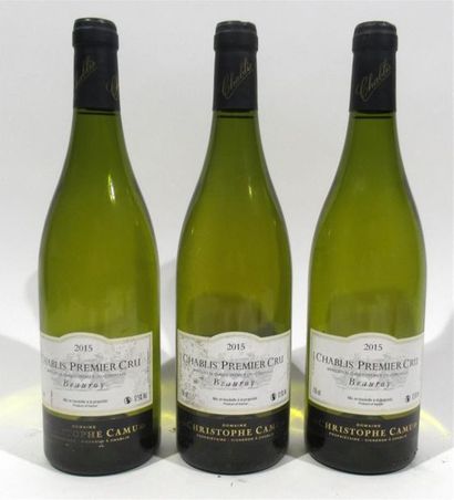 null 3 bottles of Chablis Premier Cru Beauroy 2015